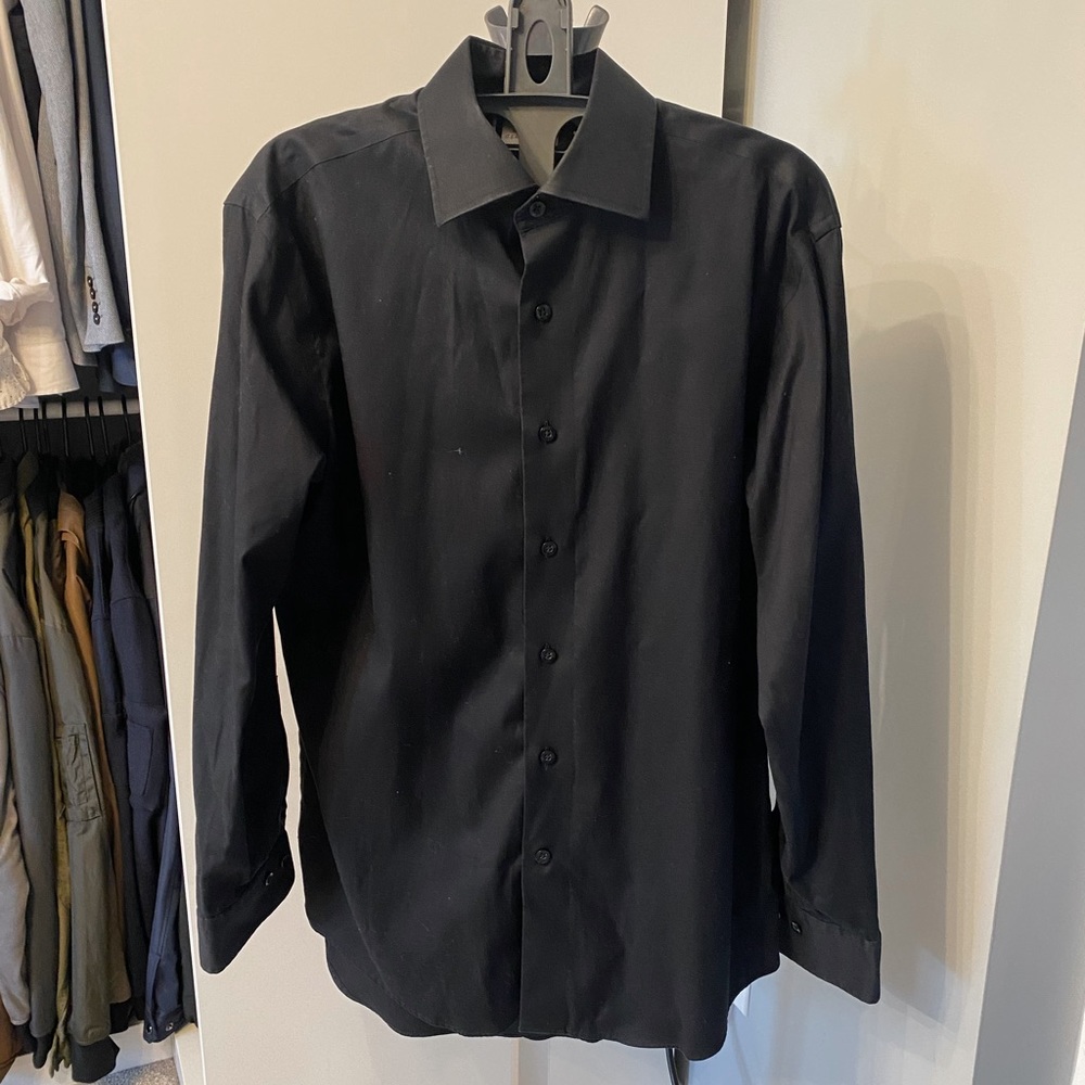 Lorenzo Uomo men’s black shirt